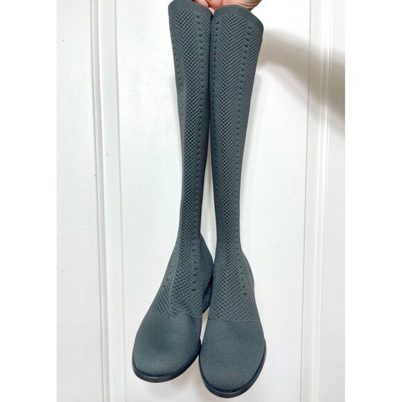 Eileen Fisher Alas Tall Boot in Gray Size 8 - Picture 5 of 13